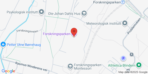 Map displaying event location