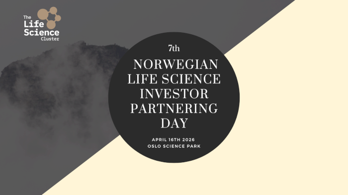 7th Norwegian Life Science Investor Partnering Day