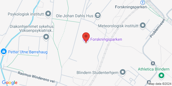 Map displaying event location
