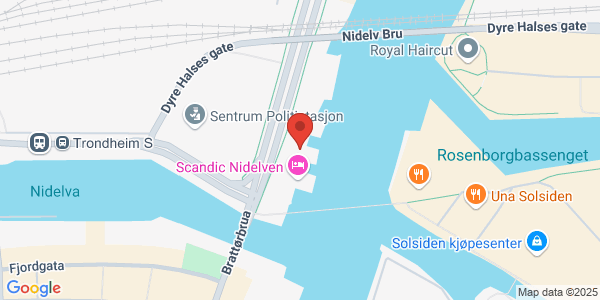 Map displaying event location