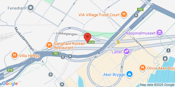 Map displaying event location