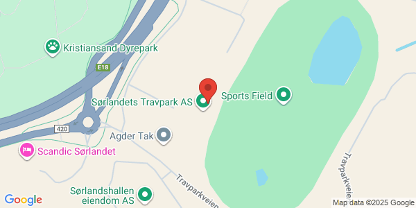 Map displaying event location