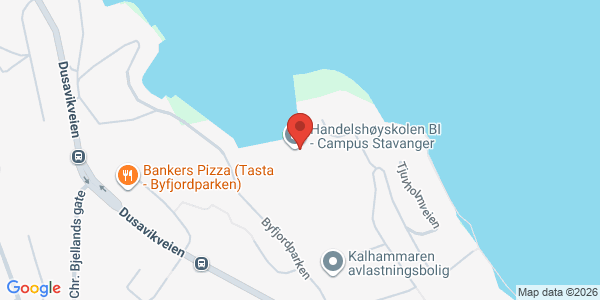 Kart som viser hvor arrangementet foregår