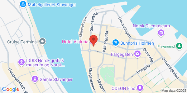 Map displaying event location