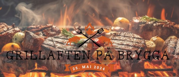 Grillaften på brygga