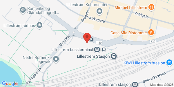 Map displaying event location