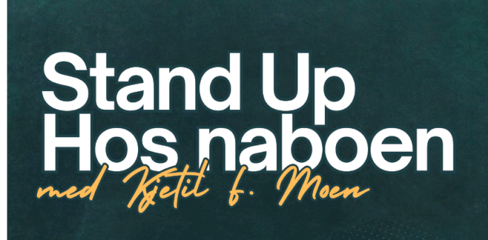 Standup hos naboen med Kjetil F Moen 03.04.25
