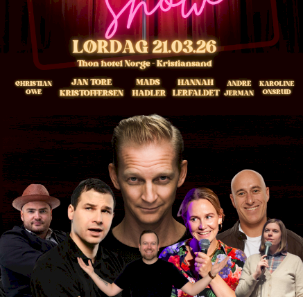 Kjetil F. Moen inviterer til Standup Show - 21.03.26 Thon hotel Norge
