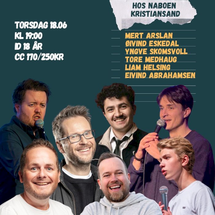 Standup med Kjetil og venner 18.06.26