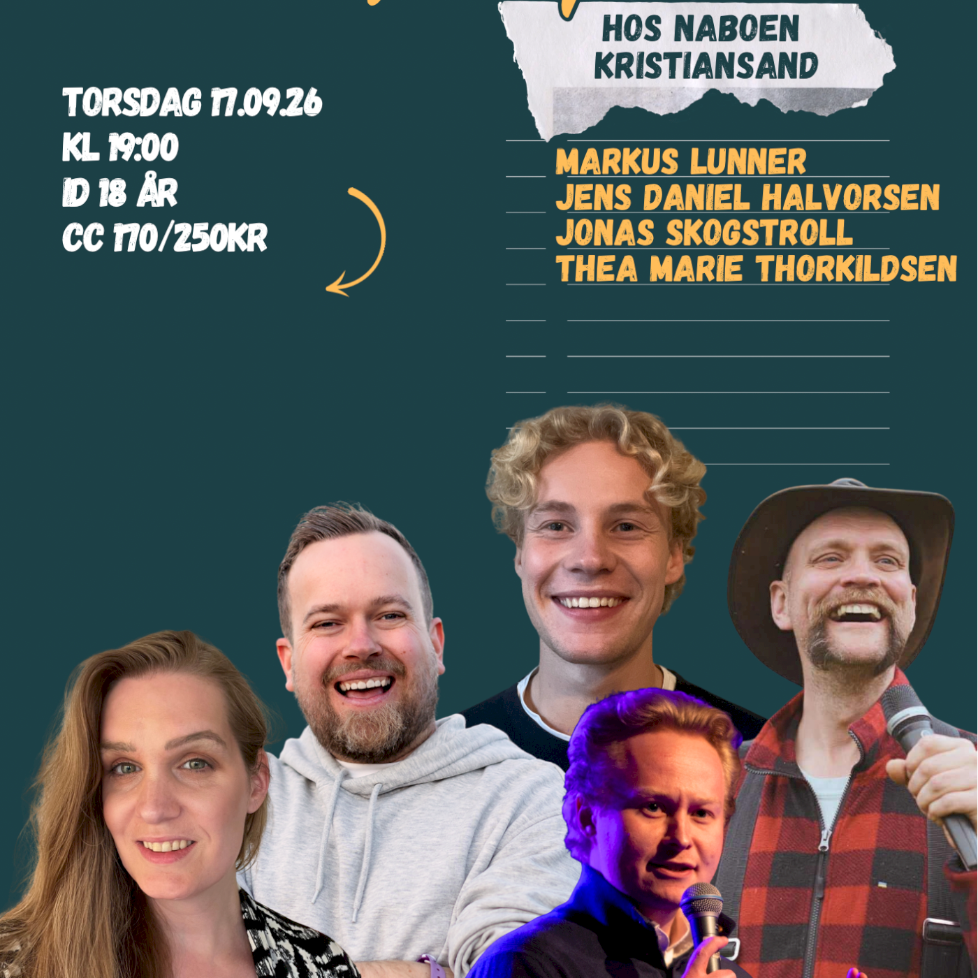 Standup med Kjetil og venner 17.09.26