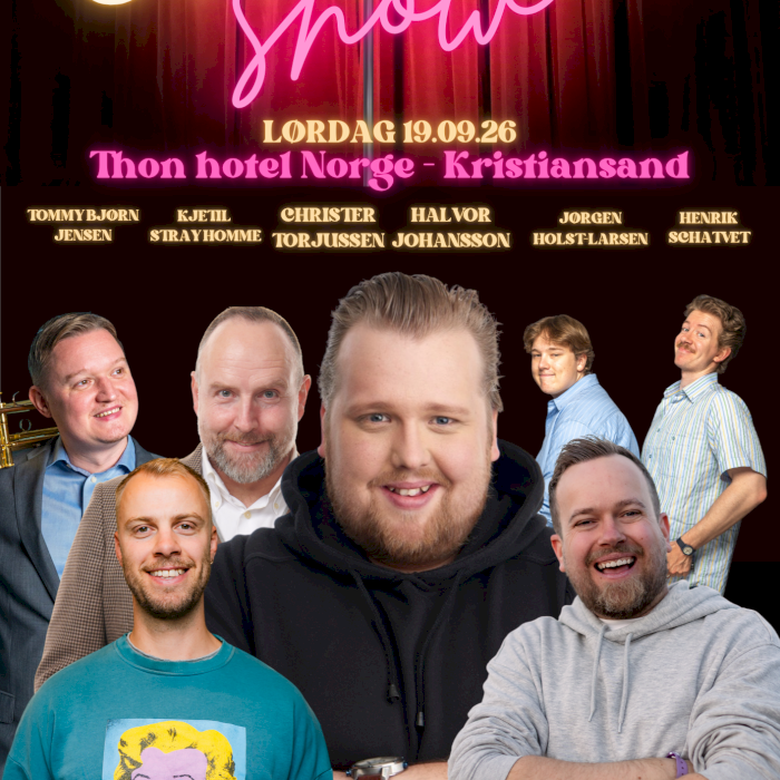Kjetil F. Moen inviterer til Standup Show - 19.09.26 Thon hotel Norge