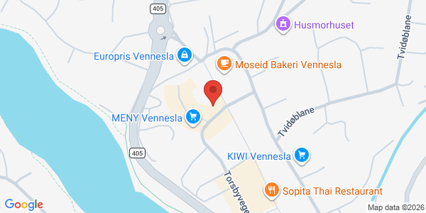 Map displaying event location