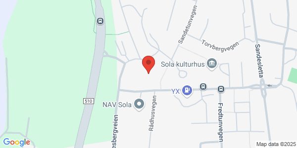 Map displaying event location