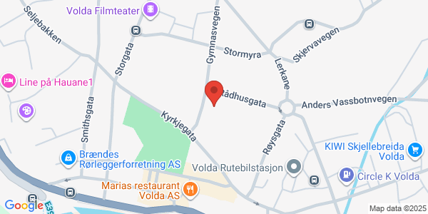 Map displaying event location