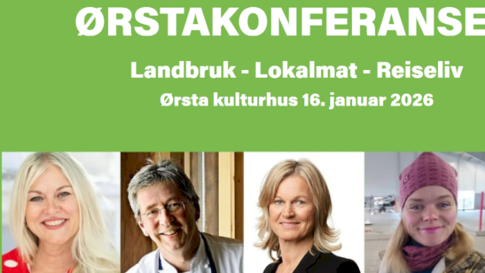 Ørstakonferansen 2026, landbruk - lokalmat - reiseliv