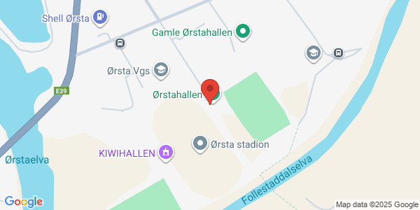 Map displaying event location