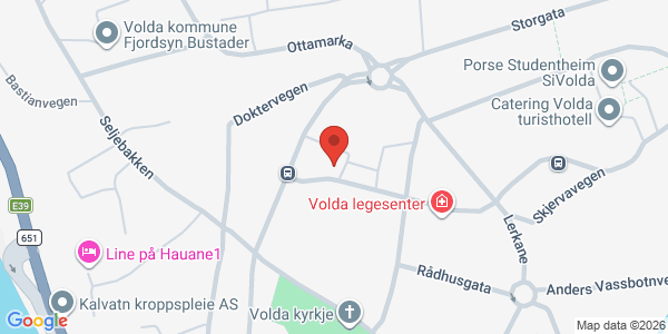 Map displaying event location