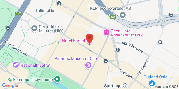 Map displaying event location