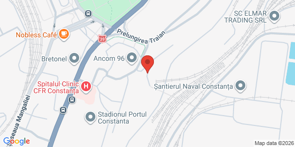 Map displaying event location
