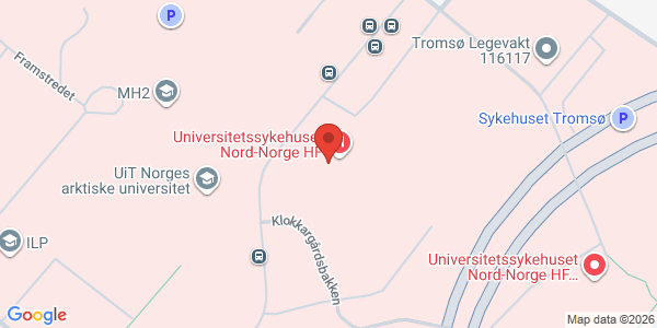 Kart som viser hvor arrangementet foregår