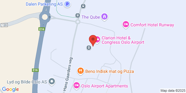 Map displaying event location
