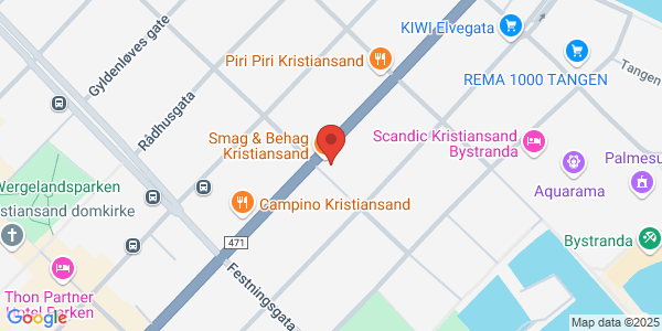 Map displaying event location