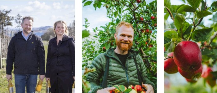 Smak & prat med Alde Sider, Egge Gård og Sandalen Gård