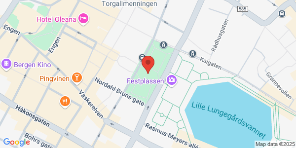 Map displaying event location