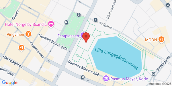 Map displaying event location