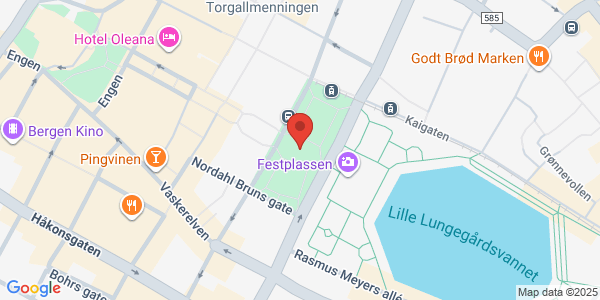 Map displaying event location