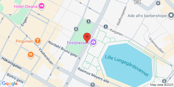 Map displaying event location