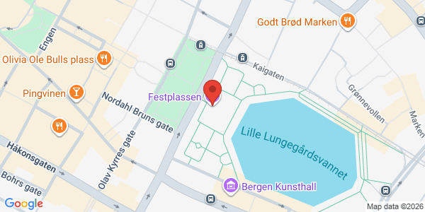 Map displaying event location