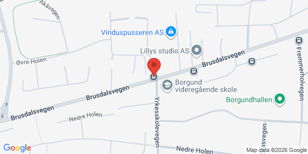 Kart som viser hvor arrangementet foregår