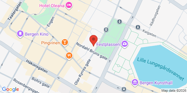 Map displaying event location