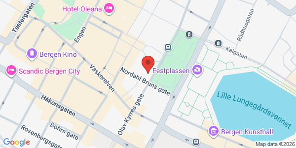 Map displaying event location