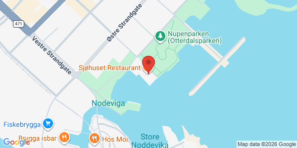Kart som viser hvor arrangementet foregår