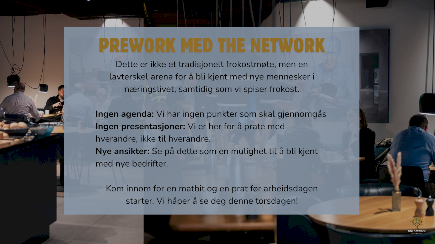Prework med The Network