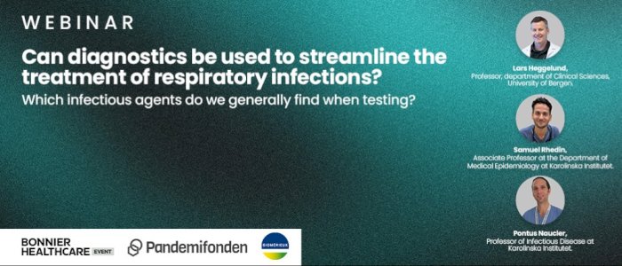 Webinar: Can diagnostics be used to streamline the treatment of respiratory infections?