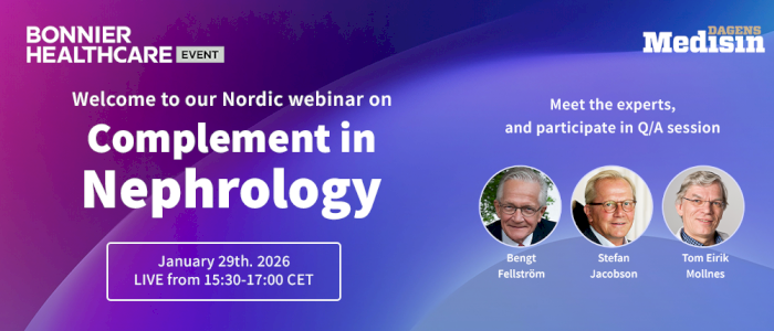 Nordic webinar on Complement in Nephrology