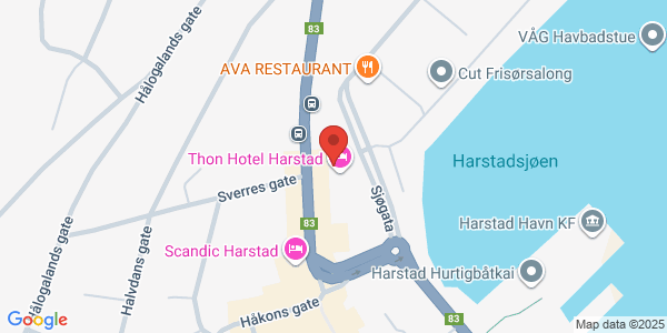 Map displaying event location