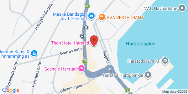 Map displaying event location