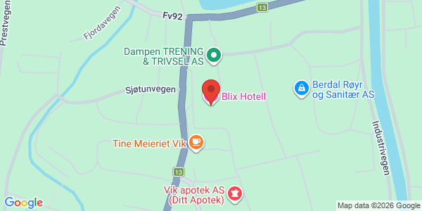 Map displaying event location