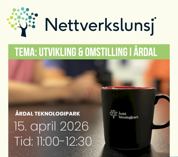 Nettverkslunsj 15. april