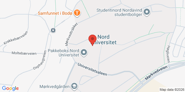 Kart som viser hvor arrangementet foregår