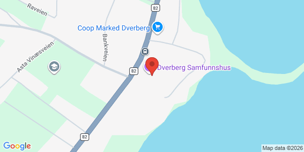 Kart som viser hvor arrangementet foregår
