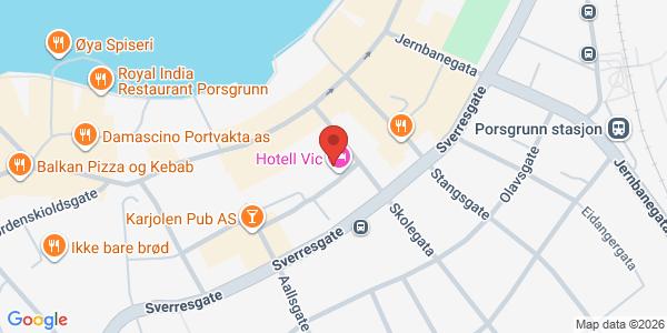 Map displaying event location