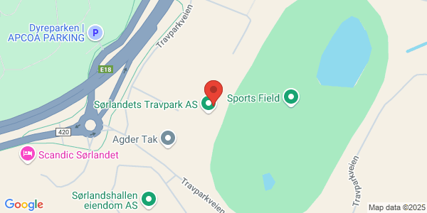 Map displaying event location