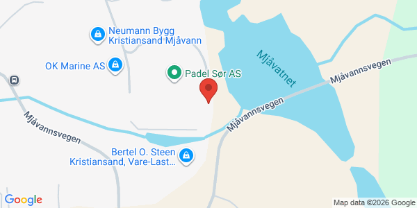 Kart som viser hvor arrangementet foregår