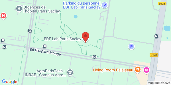 Map displaying event location