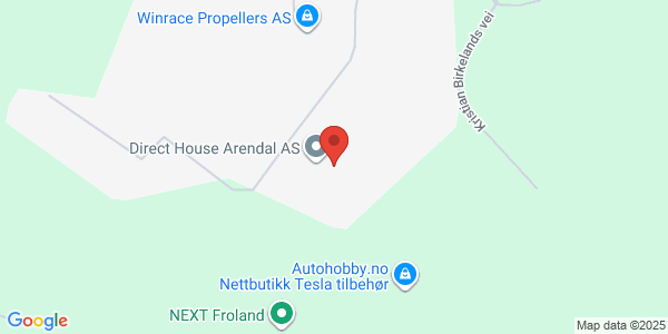 Map displaying event location